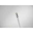 Natural pencil with eraser белый