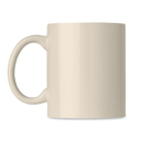 Coloured ceramic mug 300ml бежевый