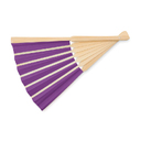 Manual hand fan фиолетовый