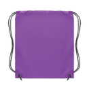 190T Polyester drawstring bag фиолетовый