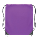 190T Polyester drawstring bag фиолетовый