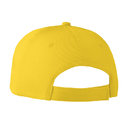 6 panels baseball cap желтый