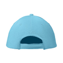 6 panels baseball cap голубой