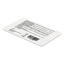Карта RFID белый