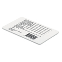 Карта RFID белый