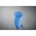 Reusable event cup 500ml прозрачно-голубой