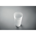 Reusable event cup 500ml прозрачно-белый