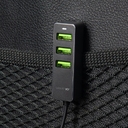 АЗУ 1 USB + 3 USB для пассажиров, QC 3.0, 7Аa
