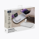 Зарядная станция 3 в 1: iPhone, Apple Watch, Airpods, беспроводная, 17,5 Вт
