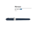 Ручка пластиковая шариковая «Monaco» софт-тач