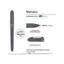 Ручка пластиковая шариковая «Monaco» софт-тач