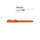 Ручка пластиковая шариковая «Monaco» софт-тач