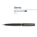 Ручка металлическая шариковая «Sienna», софт-тач