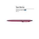 Ручка металлическая шариковая «San Remo», софт-тач