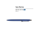 Ручка металлическая шариковая «San Remo», софт-тач
