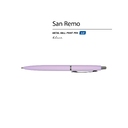 Ручка металлическая шариковая «San Remo», софт-тач