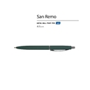Ручка металлическая шариковая «San Remo», софт-тач