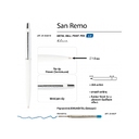Ручка металлическая шариковая «San Remo», софт тач