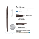 Ручка металлическая шариковая «San Remo»