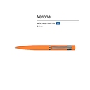 Ручка металлическая шариковая «Verona», софт-тач