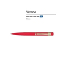 Ручка металлическая шариковая «Verona», софт-тач