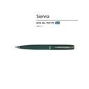Ручка металлическая шариковая «Sienna», софт-тач