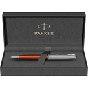 Ручка шариковая Parker «Sonnet Essentials Orange SB Steel CT»
