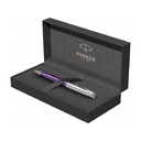Ручка шариковая Parker «Sonnet Essentials Violet SB Steel CT»