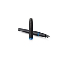 Ручка перьевая Parker «IM Vibrant Rings Flame Blue»