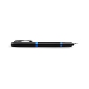 Ручка перьевая Parker «IM Vibrant Rings Flame Blue»
