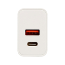Сетевое зарядное устройство c выходами USB-A и USB-C и быстрой зарядкой QC/PD «Recharger Pro», 30 Вт