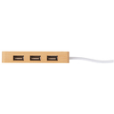 USB хаб с подсветкой лого «Reedia S5», 3*USB, 1*Type C