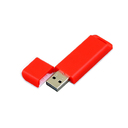 USB 2.0- флешка на 4 Гб с оригинальным двухцветным корпусом