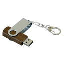 USB 2.0- флешка промо на 16 Гб с поворотным механизмом