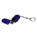 USB 3.0- флешка «Goutte Soft-touch» на 16 Гб каплевидной формы