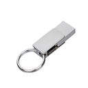 USB 2.0- флешка «Mercury» на 16 Гб с поворотным механизмом и дополнительным разъемом Type-C