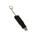 USB 2.0- флешка на 16 Гб с поворотным механизмом и дополнительным разъемом Type-C