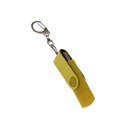 USB 3.0- флешка на 32 Гб с поворотным механизмом и дополнительным разъемом Type-C