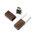 USB 2.0- флешка на 16 Гб прямоугольной формы