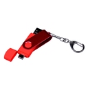 USB 3.0/micro USB/Type-C - флешка на 32 Гб 3-в-1 с поворотным механизмом