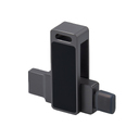 USB3.0/ Type-C флешка 2в1 на 32 ГБ «Спинлайт» с подсветкой