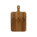 Набор для сыра из акации «Parmesan»