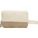 Косметичка «Jute» с ручкой из хлопка и джута