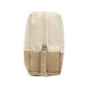 Косметичка «Jute» с ручкой из хлопка и джута