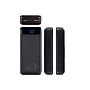 Внешний аккумулятор с дисплеем, 20000 mAh