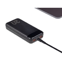 Внешний аккумулятор с дисплеем, 20000 mAh