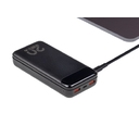 Внешний аккумулятор с дисплеем, 20000 mAh