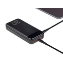 Внешний аккумулятор с дисплеем, 20000 mAh
