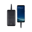Внешний аккумулятор с быстрой зарядкой QC/PD VA2532, 10000 mAh