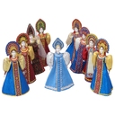 Подарочный набор: кукла фарфоровая, мёд с гецким орехом
